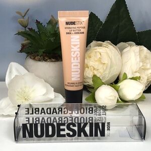 NUDESTIX Hydrating Peptide Lip Butter in Dolce Nude FULL SIZE, 10mL *BNIB